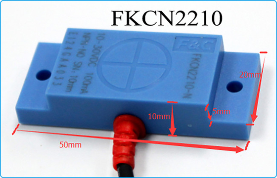 10mm PNPのタイプ非12V DC正方形の容量性スイッチ センサーFKCN2210-Pの金属の検出