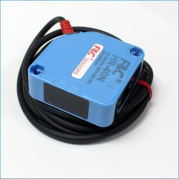 12Volt 4ワイヤー反射光電センサー スイッチPNPは正方形Sensor.jpgを拡散させます
