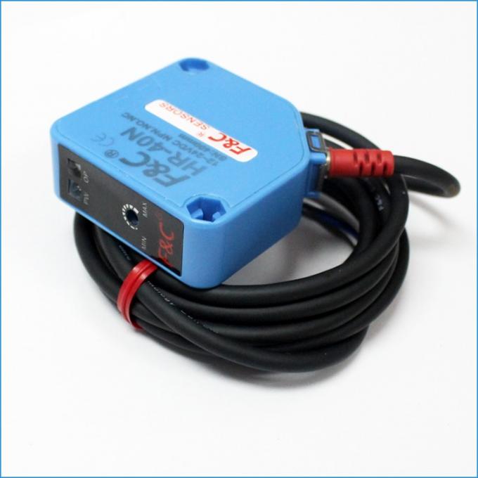 12Volt 4ワイヤー反射光電センサー スイッチPNPは正方形Sensor.jpgを拡散させます