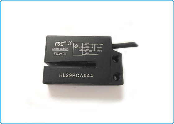 PNP NPNのパッケージ機械のステッカーのラベルのための電気ラベル センサーの赤外線ライトの源