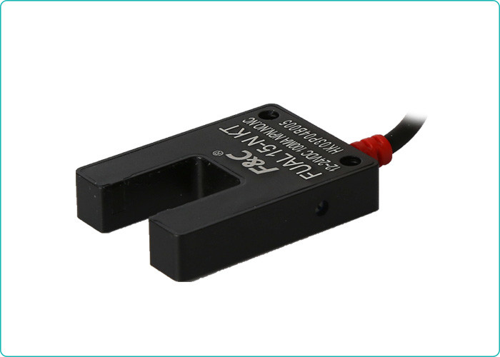 24VDC位置使用法細長かった光学センサーPNPの金属の箱光電スイッチ15mm